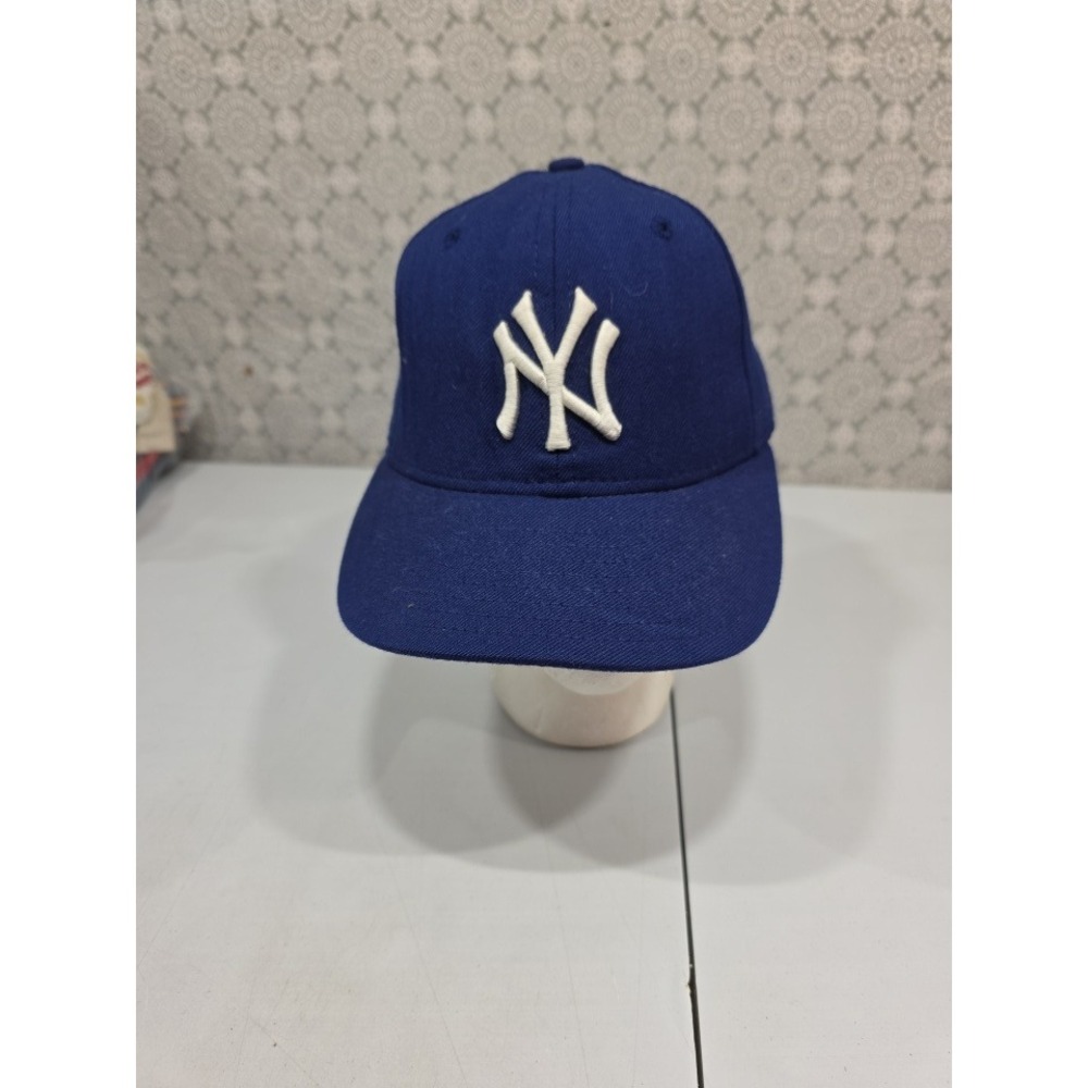 New Era New York Yankees MLB Baseball Cap Royal Blue White NY Logo Fitted READ